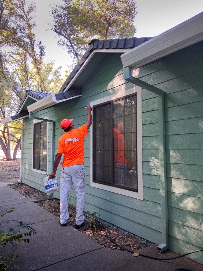 Exterior painting transformation Northern CA